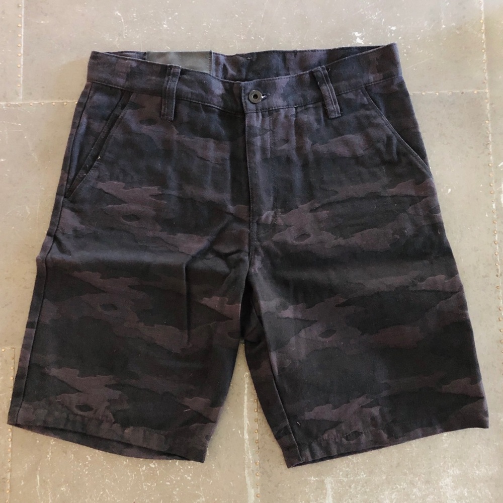 Public School Camo Shorts, Made In NY, W32
